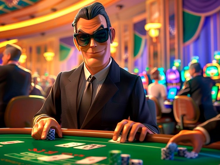 Tampilan dashboard permainan dengan kategori olahraga dan casino